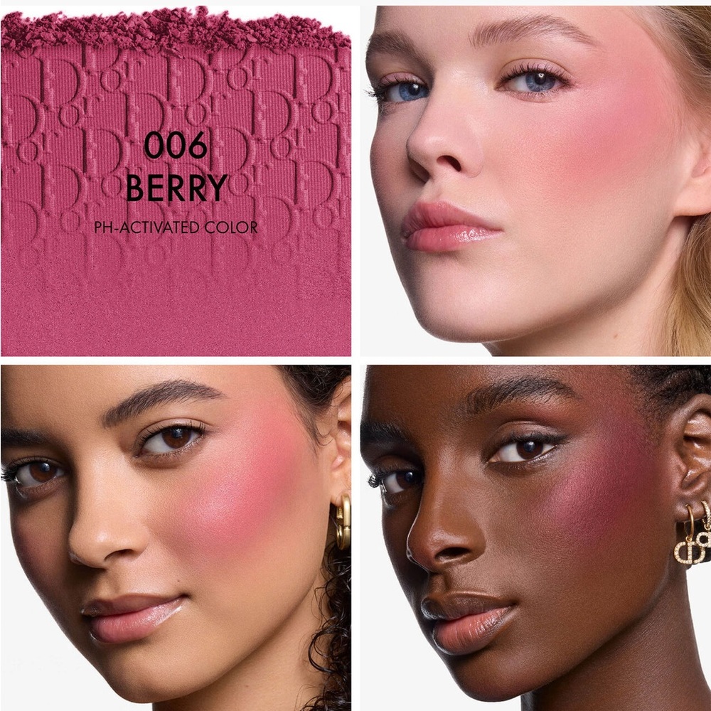 NEW !!Dior Backstage Rosy Glow -PH ACTIVED - BERRY - Picture 4 of 6